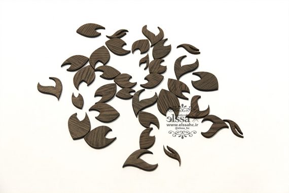 قطعه چوبی برگ wl01
